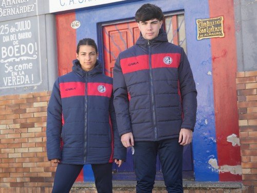 Campera Combinada Con capucha San Lorenzo - CASLA