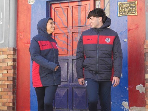 Campera Combinada Con capucha San Lorenzo - CASLA