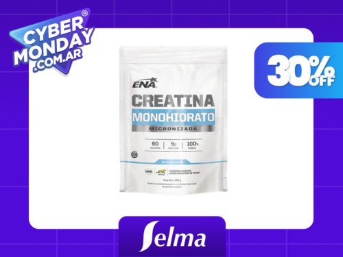 Creatina Micronizada Sin Sabor Ena X300Gr