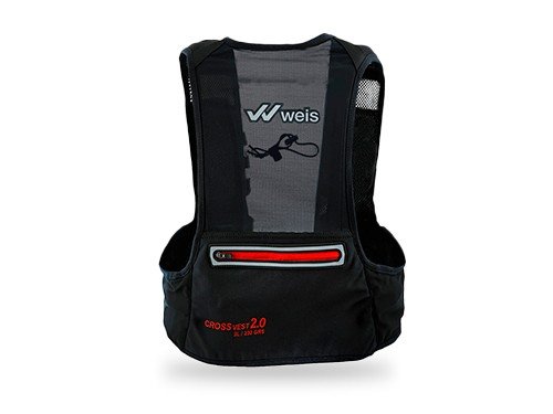 Chaleco de hidratación minimalista para trail running CROSS VEST 2.0
