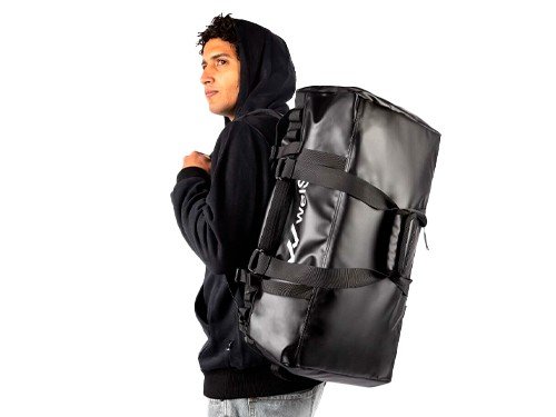 Bolso mochila impermeable Weis Duffle 40 litros negro
