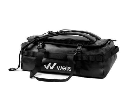 Bolso mochila impermeable Weis Duffle 40 litros negro