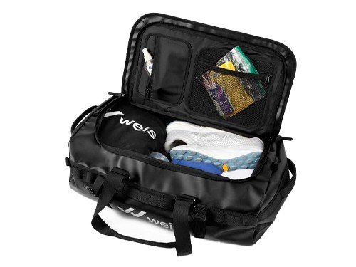 Bolso mochila impermeable Weis Duffle 40 litros negro