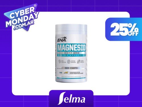 Suplemento Ena Citrato de Magnesio X60 Cápsulas