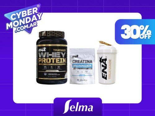 Combo Ena Creatina+ Whey Protein Vainilla + Vaso Shaker