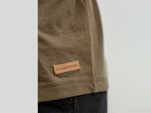 Remera Caroya Verde Militar La Argentina