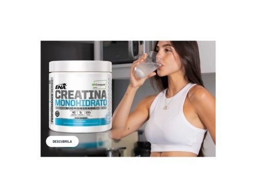 ENA Creatina Micronizada Creapure Neutro 200 g Alta Pureza