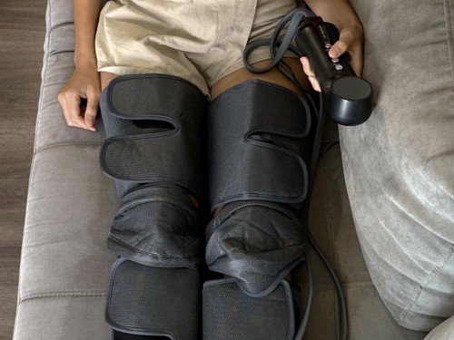 Botas Presoterapia Portátiles, Drenaje, Recuperación muscular, relax