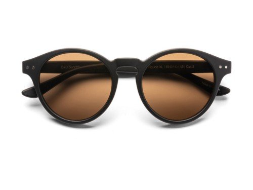 Anteojos de sol B+D Round XL Negro
