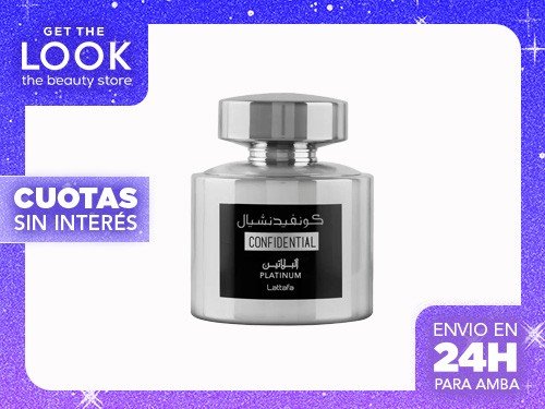 EDP LATTAFA CONFIDENTIAL PLATINUM X 100 ML