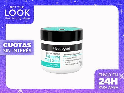 CREMA FACIAL NEUTROGENA FRONT HIDRATANTE MATE 3EN1 X 100 GR