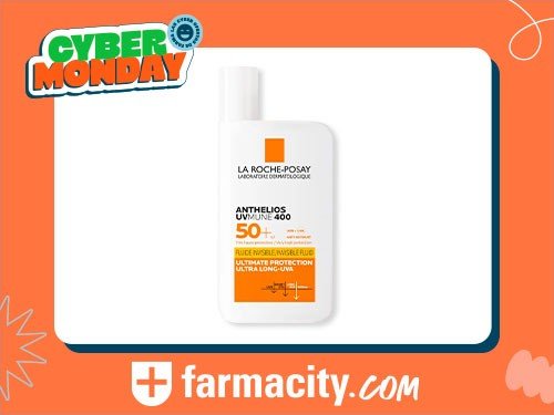 Protector Solar La RochePosay Anthelios UV Fluido Invisible Spf50 50ml