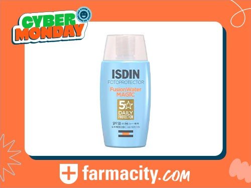 Protector Solar Facial Isdin Fotoprotector Fusion Water  SFP50 50ml