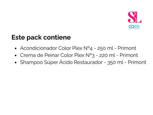 Kit Primont Plex – Repara, sella y protege la fibra capilar
