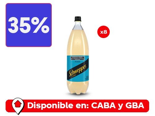 Schweppes Zero Pomelo 2,25 Lt