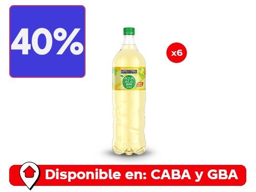 Aquarius Ananá y Jengibre 1,5 Lt