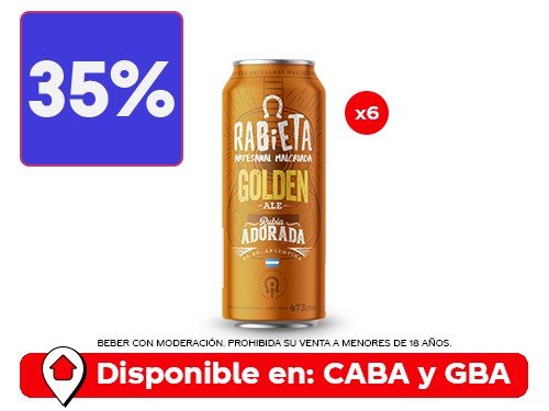 Rabieta Golden Ale 473ml