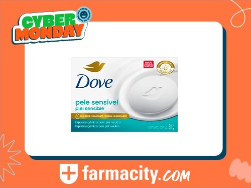 Jabón Dove Piel Sensible x 90 g