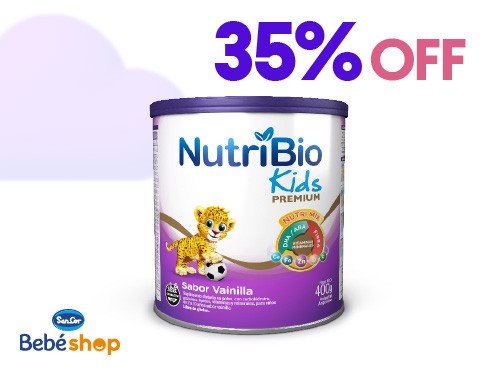 NUTRIBIO KIDS LATA X 400G