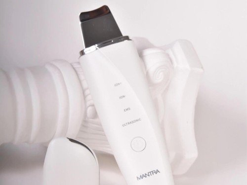 Espátula ultrasónica, peeling ultrasónico facial, EMS, terapia LED