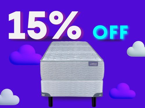 Conjunto Espuma Firme 1 Plaza Inducol Línea Dorada Premium