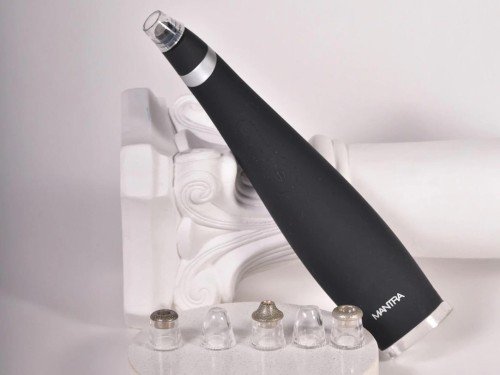 Microdermoabrasión con punta de diamante, exfoliación, puntos negros