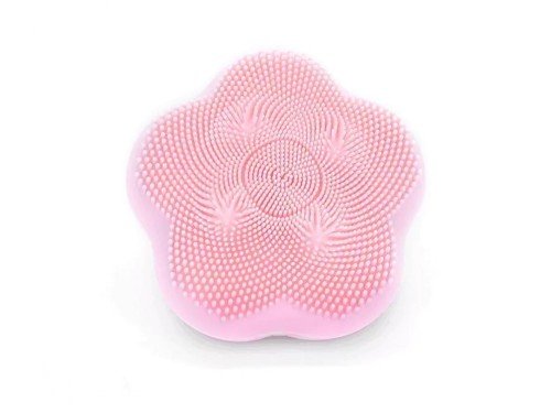 Cepillo limpiador facial de silicona, limpieza suave, masajeador
