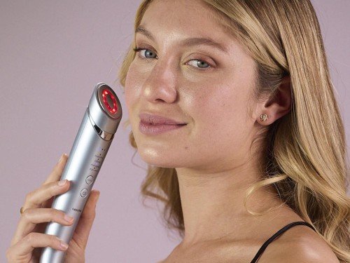 Radiofrecuencia facial + Kit de uso , EMS, terapia LED, Tonifica