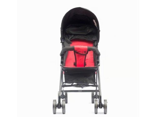 Cochecito Paraguitas Neuf Negro/Rojo 1058-D