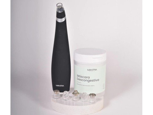 Microdermoabrasión con punta de diamante + máscara descongestiva