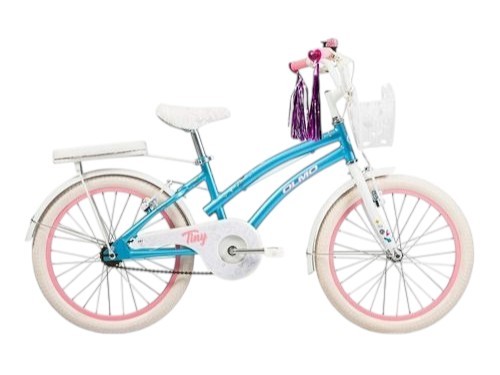 Bicicleta Infantil Olmo Tiny R20 Frenos V-brakes Turquesa