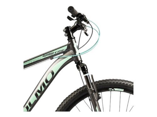 Bicicleta Olmo Wish 290 Negro Y Verde Rodado 29 Suspensión