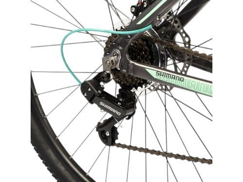 Bicicleta Olmo Wish 290 Negro Y Verde Rodado 29 Suspensión