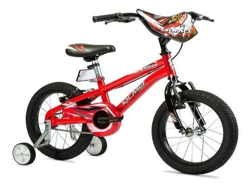 Bicicleta Infantil Olmo Bold R16 Color Rojo Y Negro