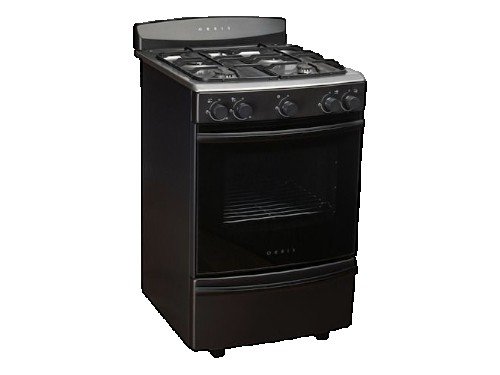 Cocina De 55 Cm De Frente Curvo Orbis 938gp4 Color Grafito