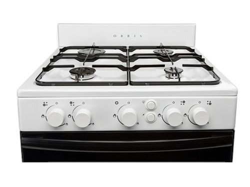 Cocina A Gas Orbis 858bc4 Con Visor Y 4 Hornallas Blanco