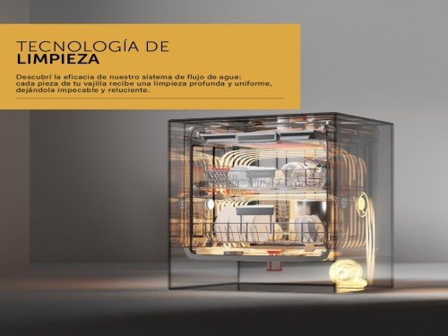 Lavavajillas Paneleable 14 Cubiertos Vondom LVJ14P Inox