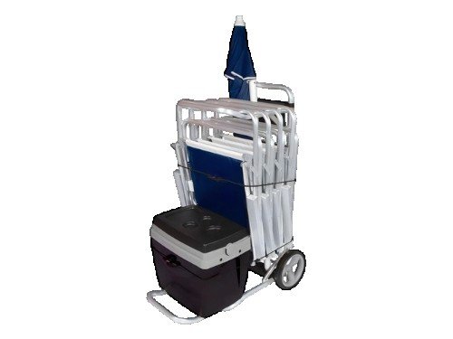 Carrito De Playacon Caja Térmica Mor 002596 Color Negro