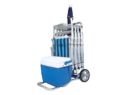 Carrito De Playa Mor 002499 Con Extensión Para Conservadora