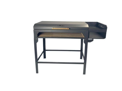 Chulenguito A Leña Enlozado Tromen 02000112 Color Negro