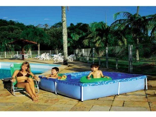 Pileta Estructural Cuadrada Mor 001003 Capacidad De 1500l