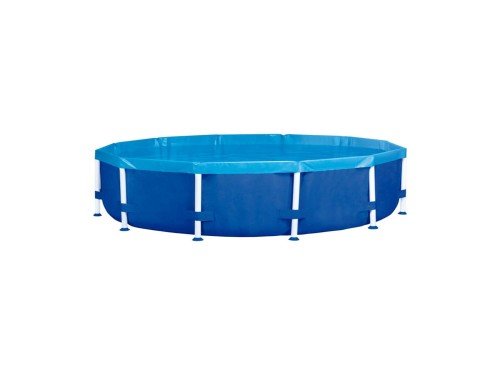 Pileta Estructural Circular 4500 Litros Mor 001007 Azul