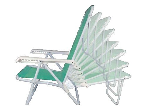 Reposera De Playa Master Mor 002259 Color Verde