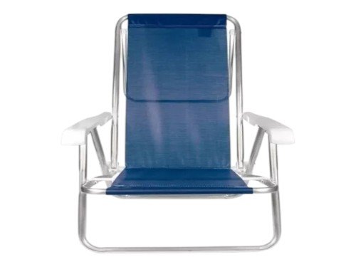 Silla De Playa De 8 Posiciones - Color Mor Navy
