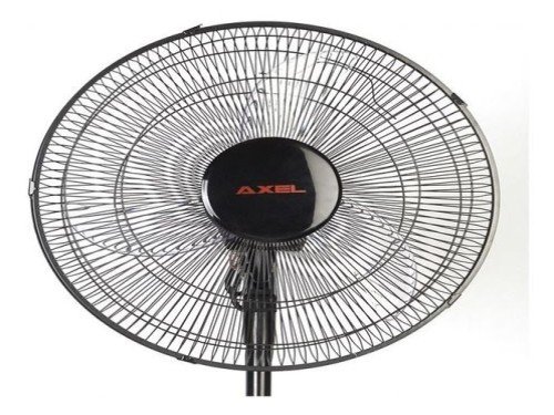 Ventilador De Pie Axel Ax-pie16 Negro 50w Base Metálica