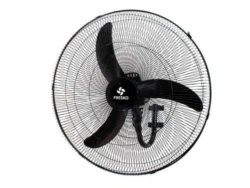 Ventilador Pared 24" 3 Palas Plásticas Fresko 05011203 Negro