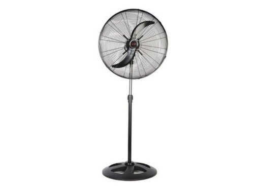 Ventilador De Pie Axel Ax-pie30 Negro Con 2 Palas De  Metal