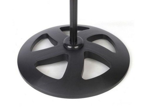 Ventilador De Pie Axel Ax-pie30 Negro Con 2 Palas De  Metal