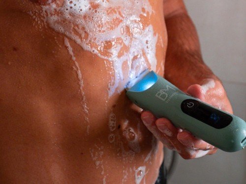 Razor Body PRO: Afeitadora corporal, cuchilla cerámica, trimmer, Bacan