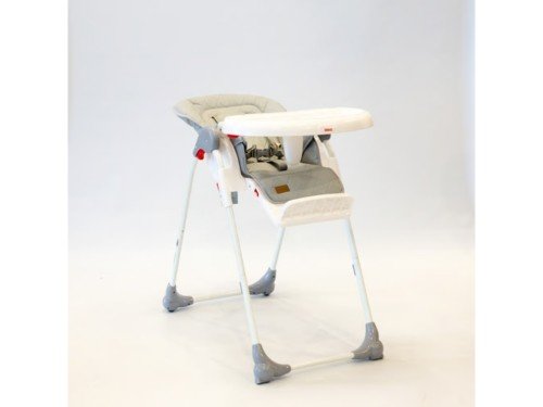 Silla De Comer Plegable Gris Cemento Bebesit 6600-E